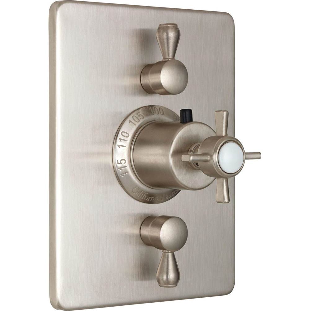 California Faucets StyleTherm Trim Only with Dual Volume Control