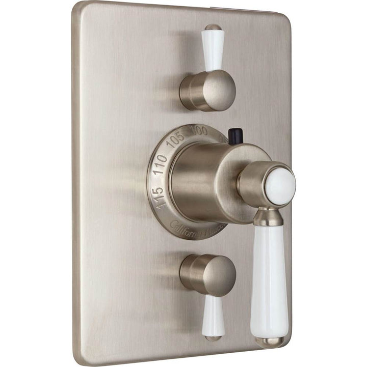 California Faucets StyleTherm Trim Only with Dual Volume Control