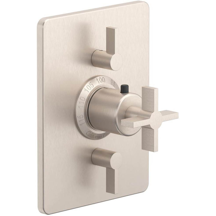 California Faucets StyleTherm Trim Only with Dual Volume Control
