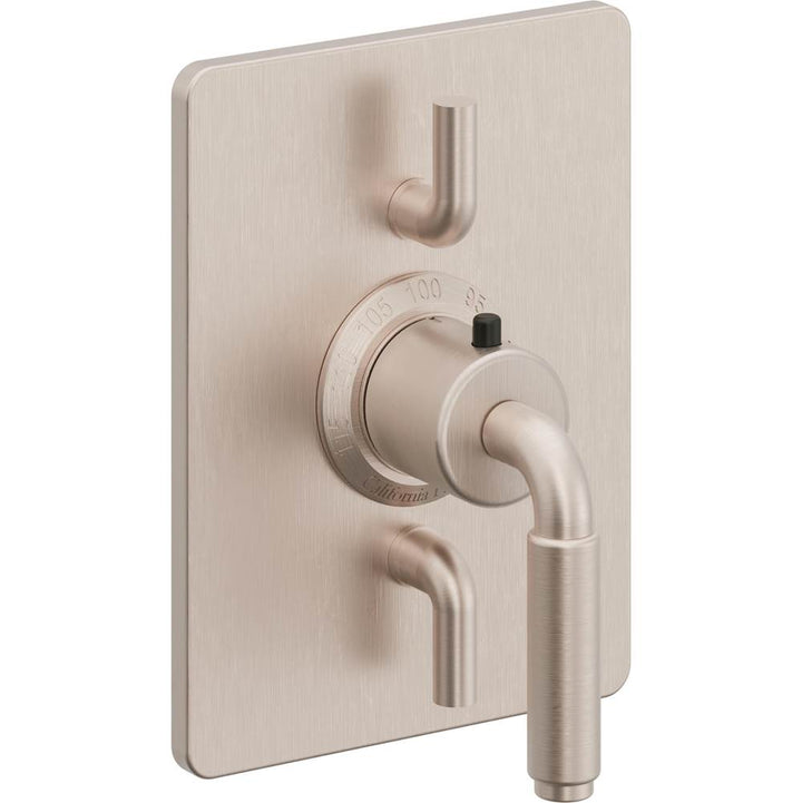 California Faucets StyleTherm Trim Only with Dual Volume Control