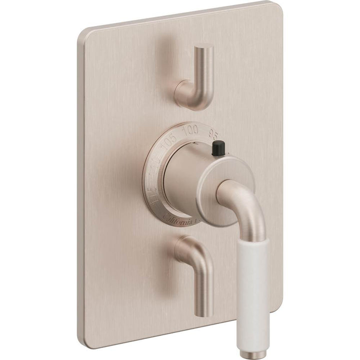 California Faucets StyleTherm Trim Only with Dual Volume Control