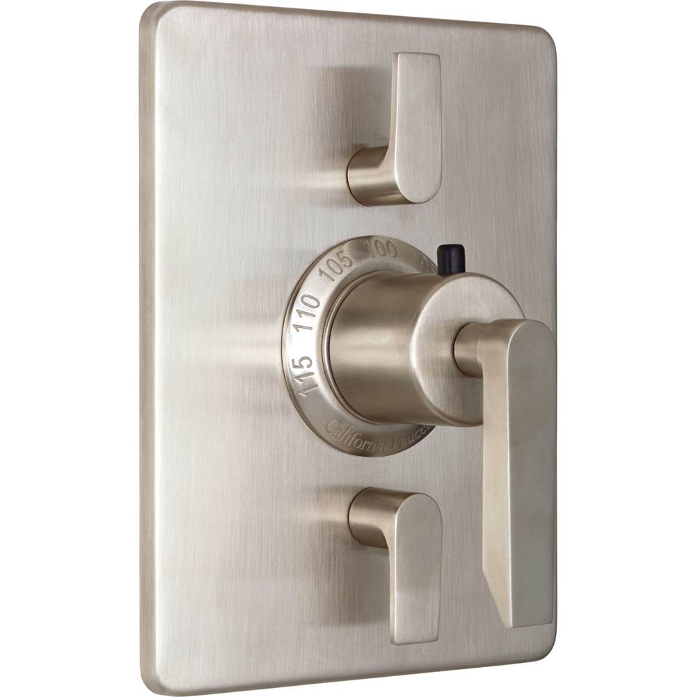 California Faucets StyleTherm Trim Only with Dual Volume Control