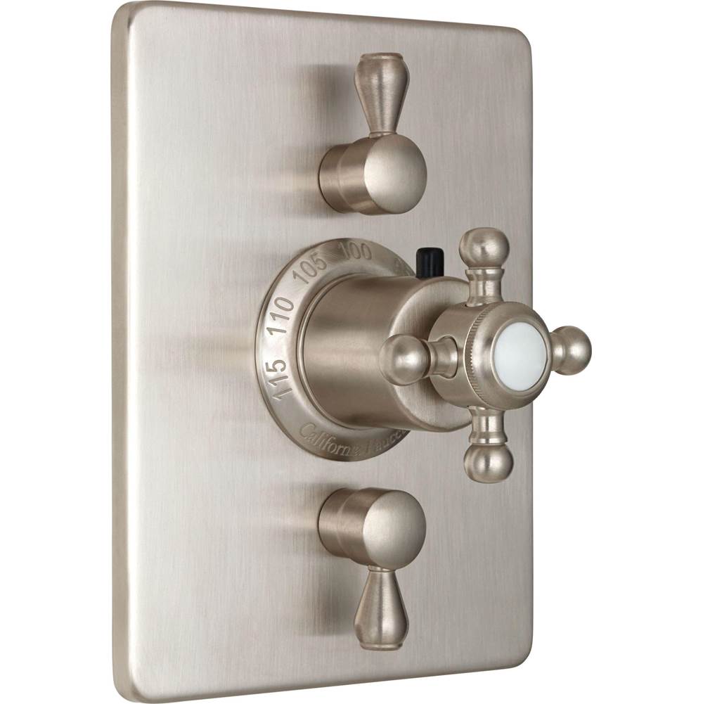 California Faucets StyleTherm Trim Only with Dual Volume Control