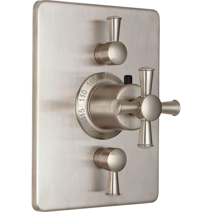 California Faucets StyleTherm Trim Only with Dual Volume Control