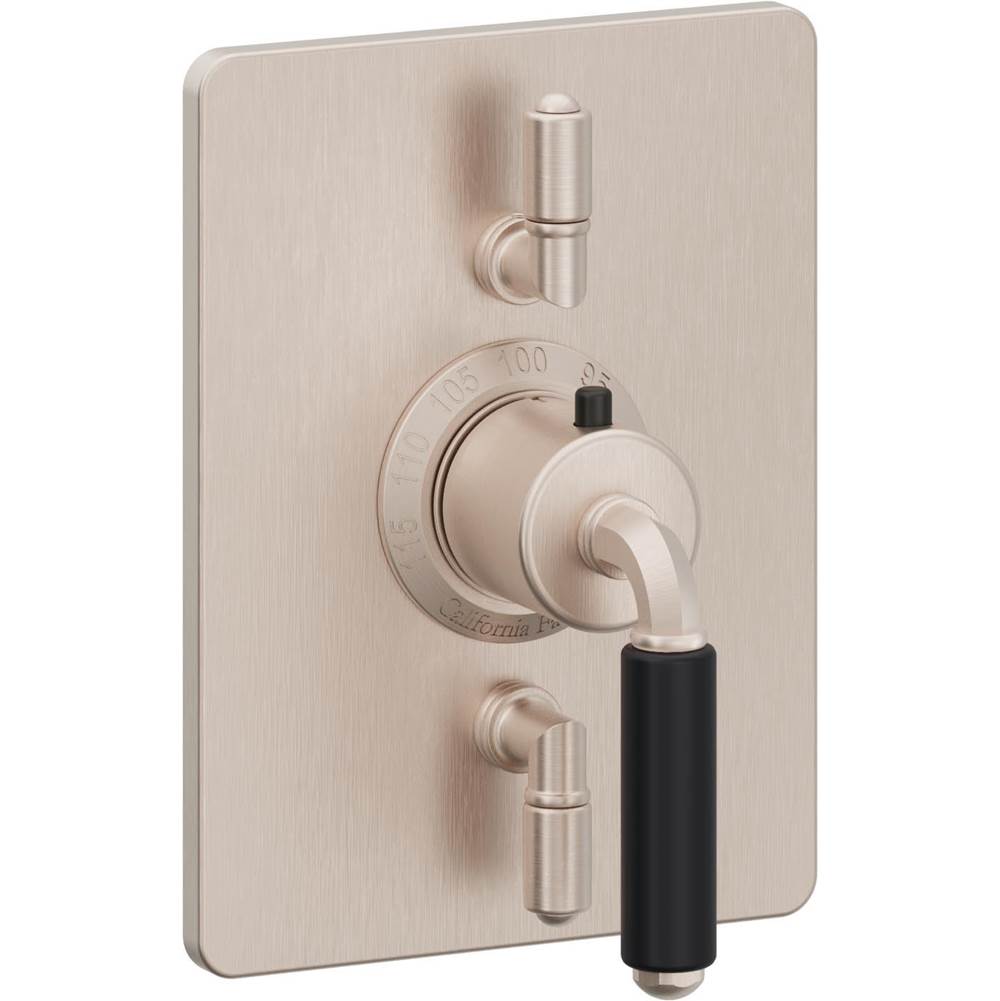 California Faucets StyleTherm Trim Only with Dual Volume Control