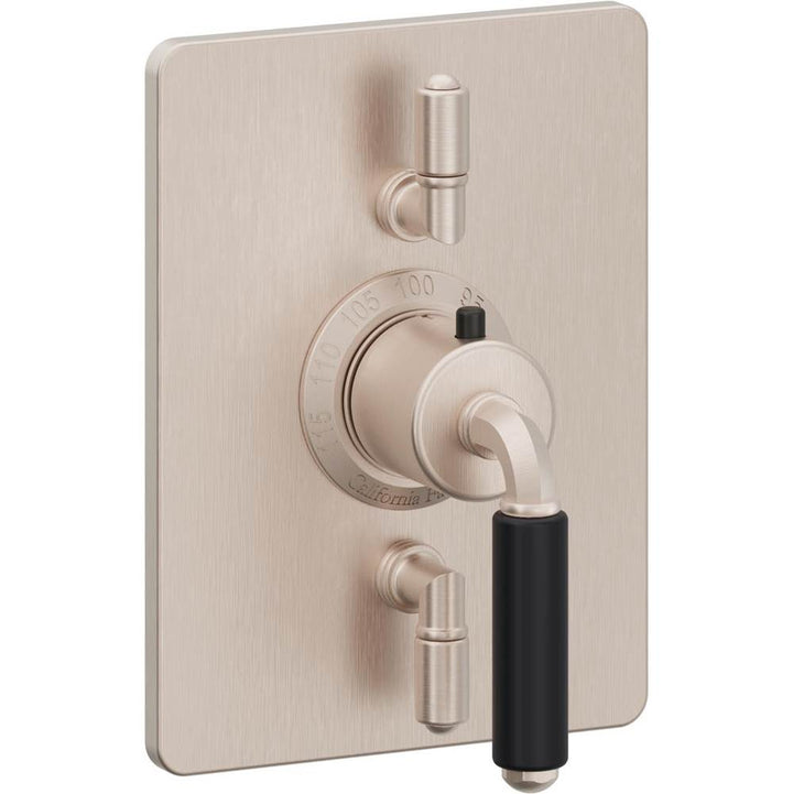 California Faucets StyleTherm Trim Only with Dual Volume Control