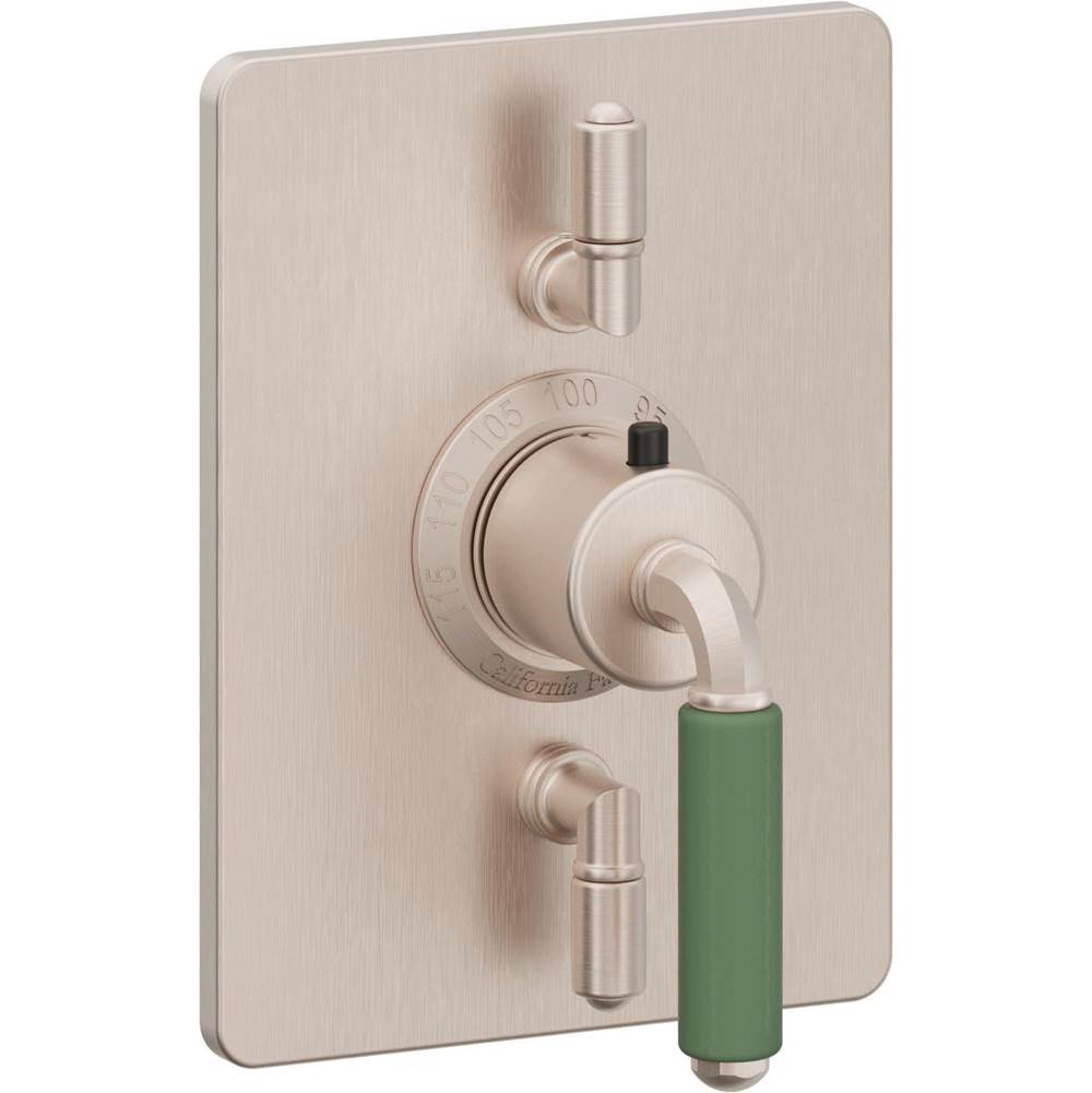 California Faucets StyleTherm Trim Only with Dual Volume Control