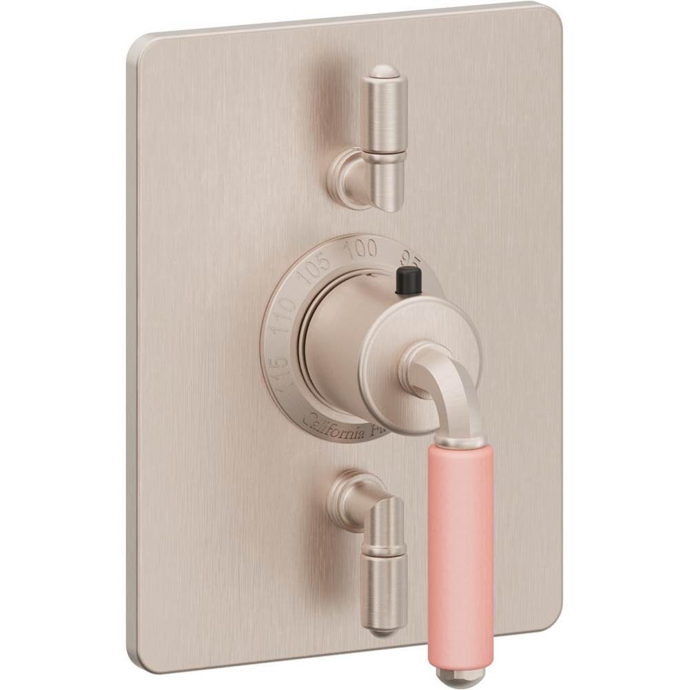 California Faucets StyleTherm Trim Only with Dual Volume Control