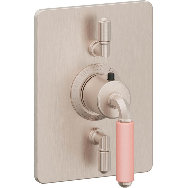California Faucets StyleTherm Trim Only with Dual Volume Control
