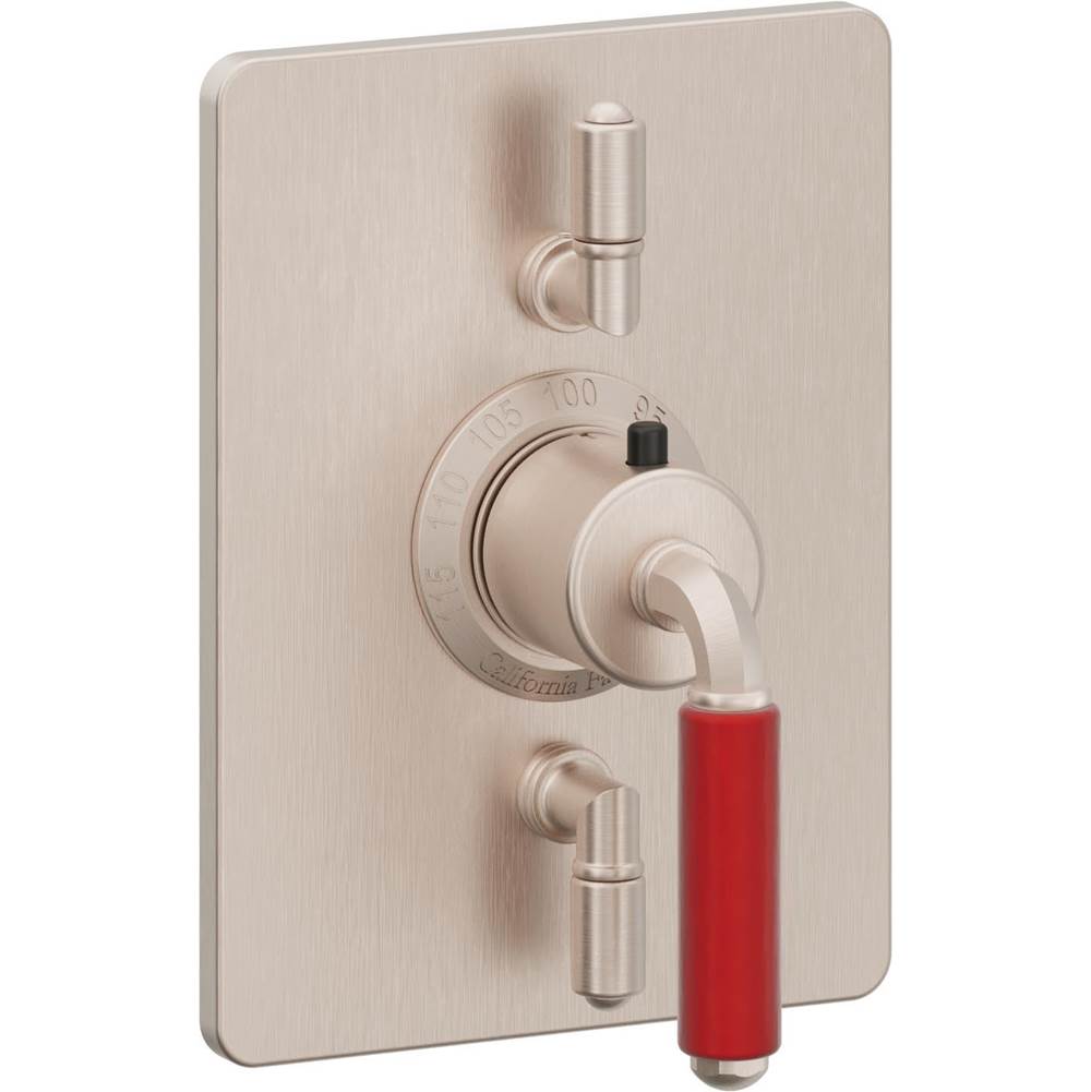 California Faucets StyleTherm Trim Only with Dual Volume Control