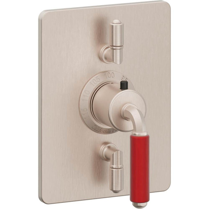 California Faucets StyleTherm Trim Only with Dual Volume Control