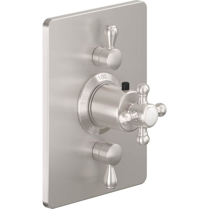 California Faucets StyleTherm Trim Only with Dual Volume Control