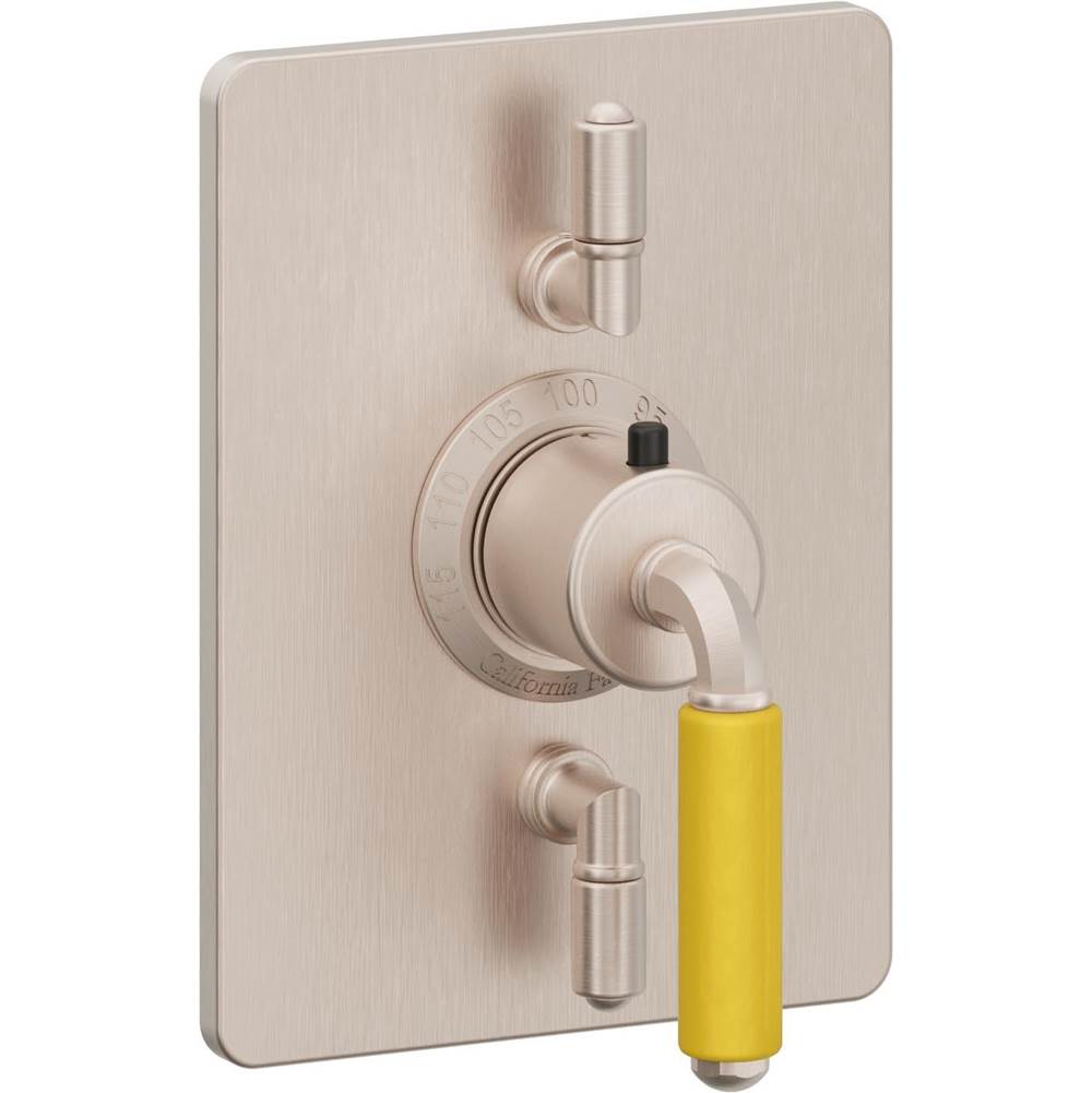 California Faucets StyleTherm Trim Only with Dual Volume Control