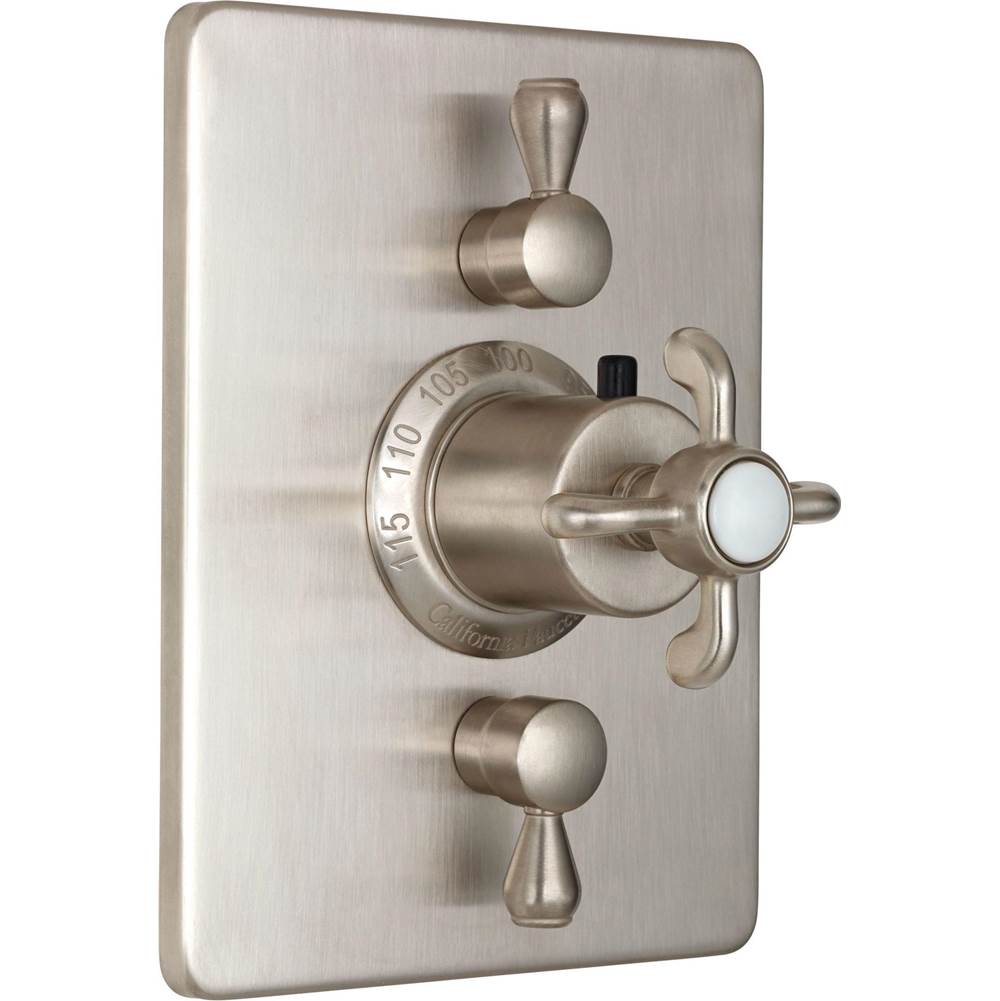 California Faucets StyleTherm Trim Only with Dual Volume Control