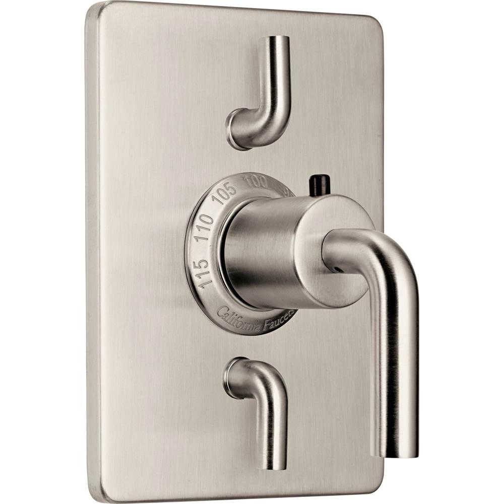 California Faucets StyleTherm Trim Only with Dual Volume Control