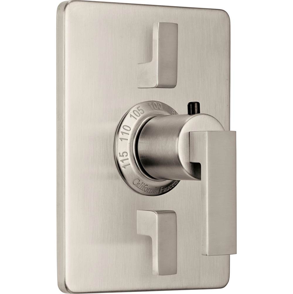 California Faucets StyleTherm Trim Only with Dual Volume Control