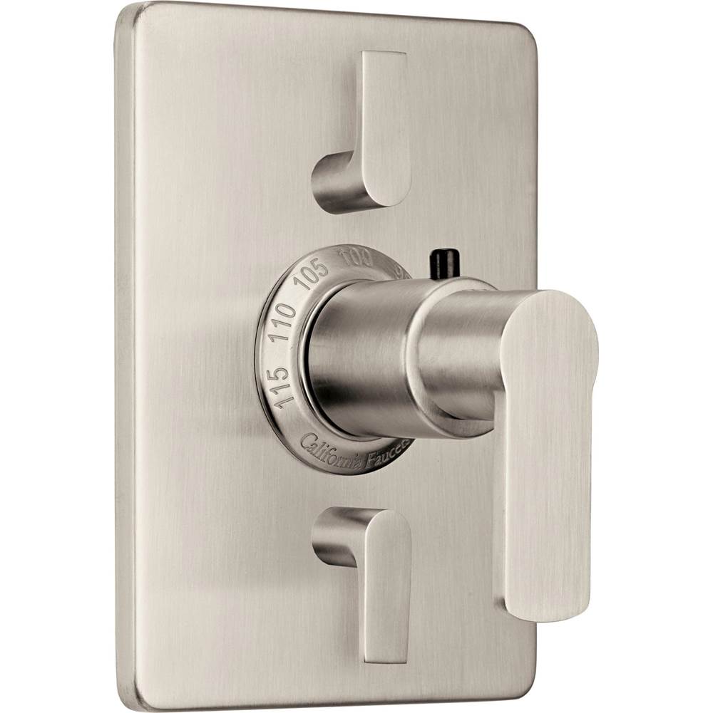 California Faucets StyleTherm Trim Only with Dual Volume Control