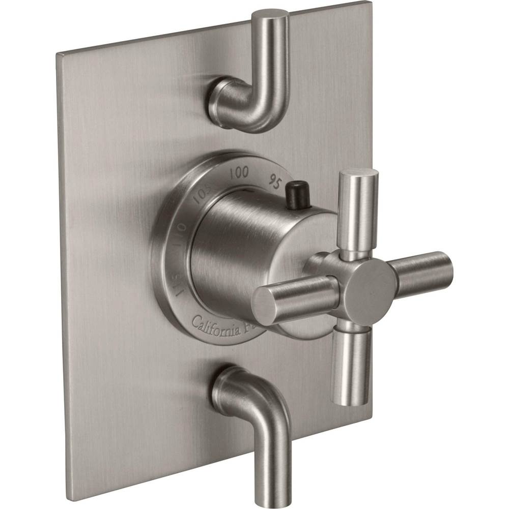 California Faucets StyleTherm Trim Only with Dual Volume Control