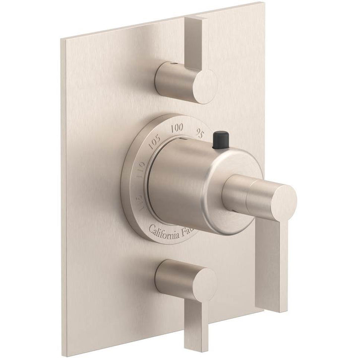 California Faucets StyleTherm Trim Only with Dual Volume Control