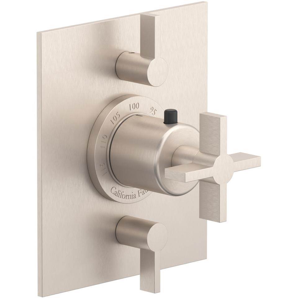 California Faucets StyleTherm Trim Only with Dual Volume Control