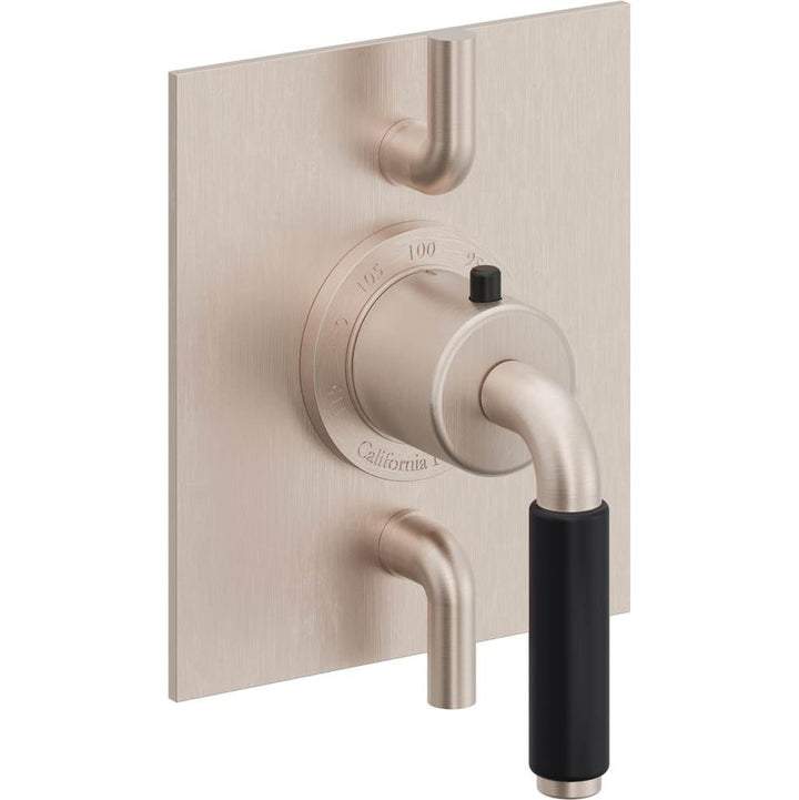 California Faucets StyleTherm Trim Only with Dual Volume Control