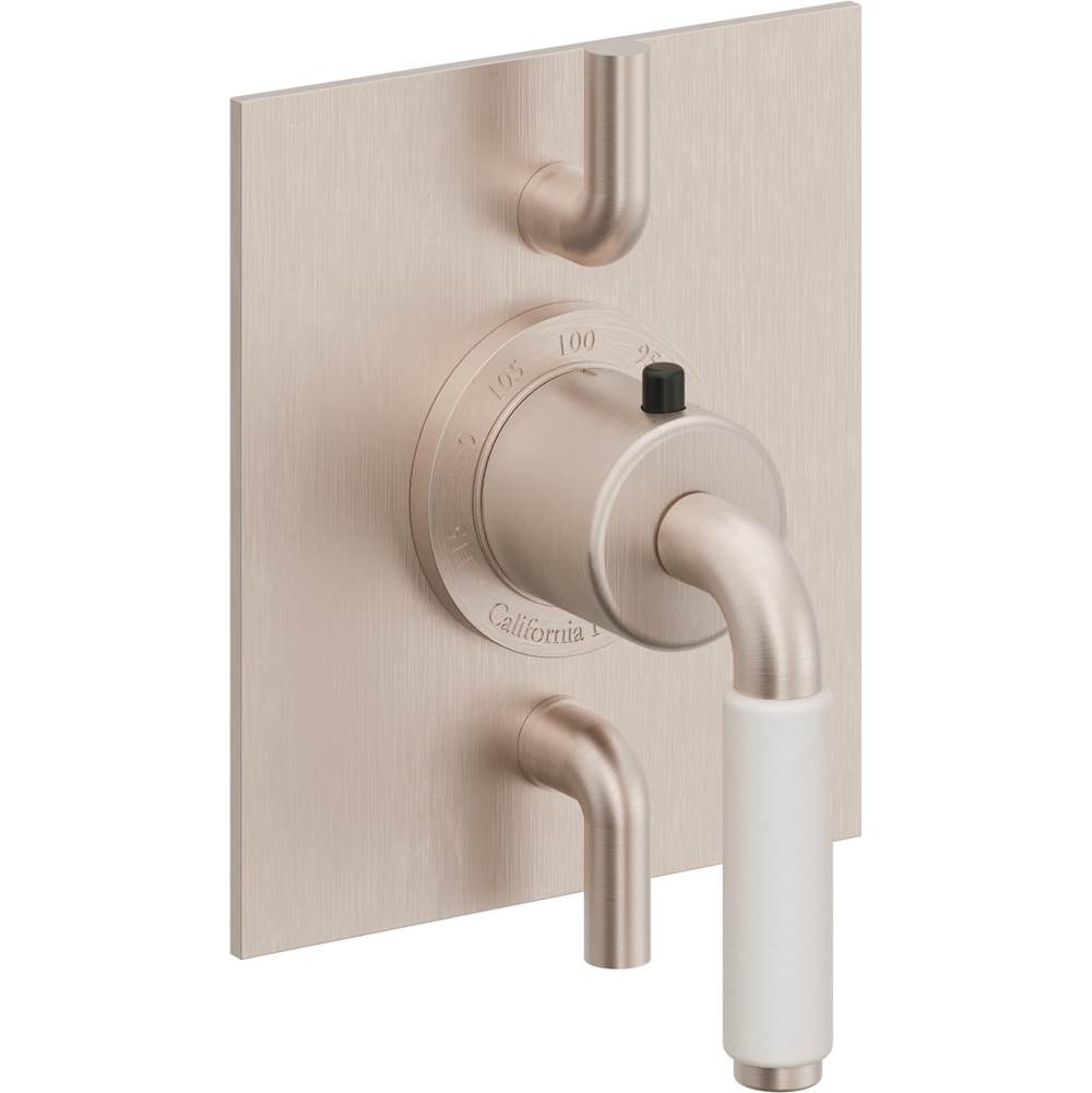 California Faucets StyleTherm Trim Only with Dual Volume Control