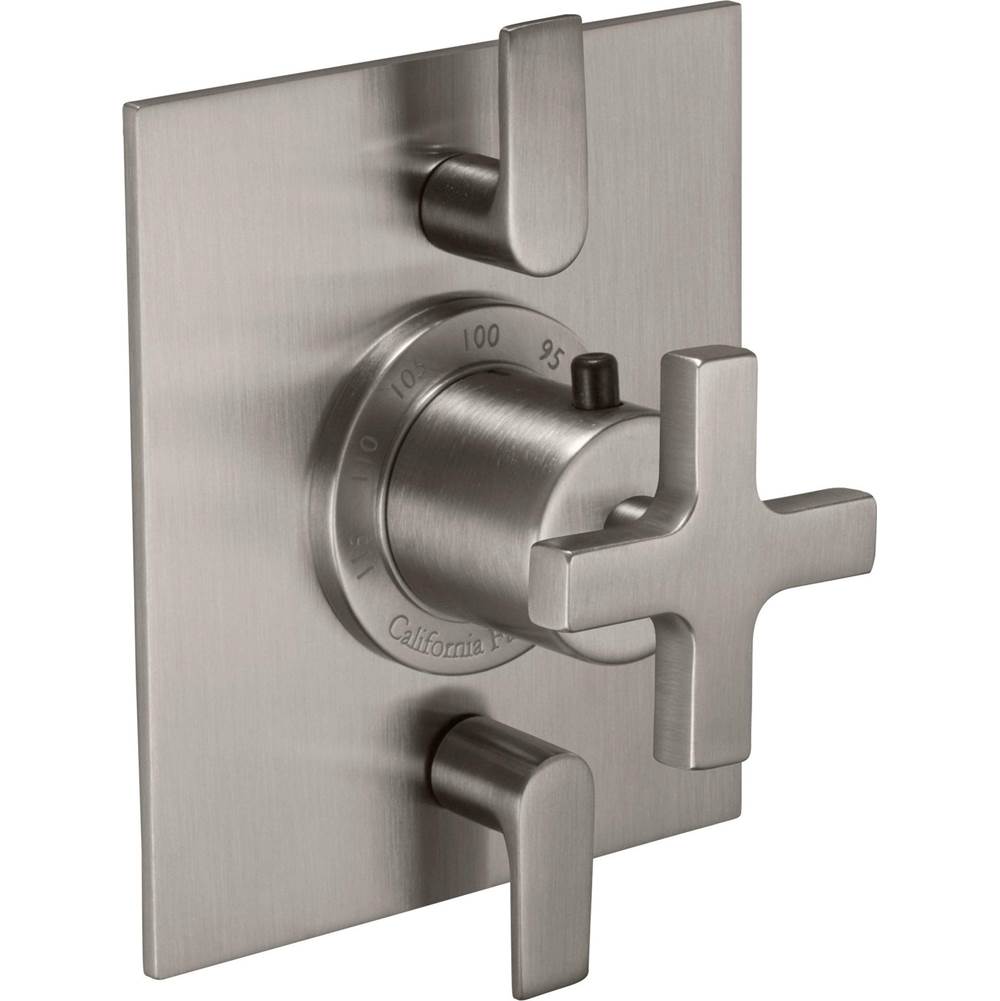 California Faucets StyleTherm Trim Only with Dual Volume Control