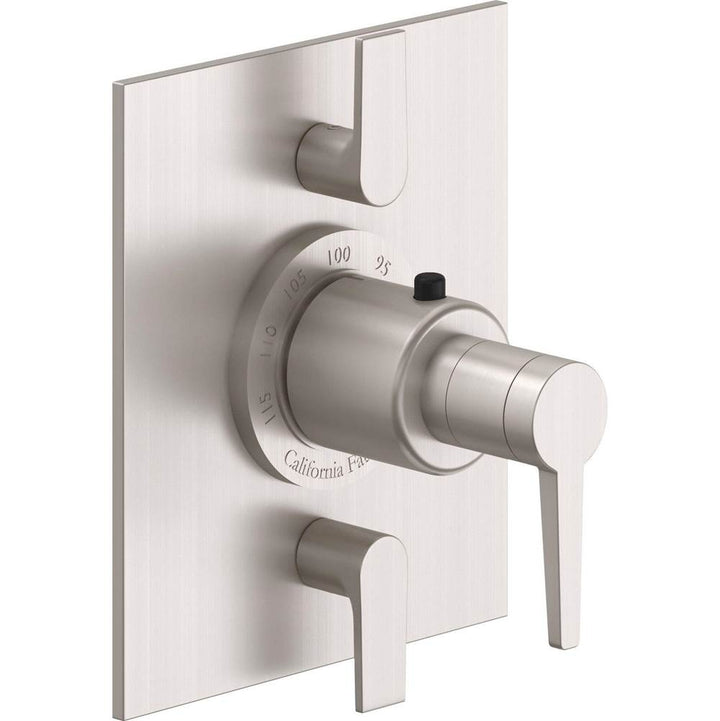 California Faucets StyleTherm Trim Only with Dual Volume Control