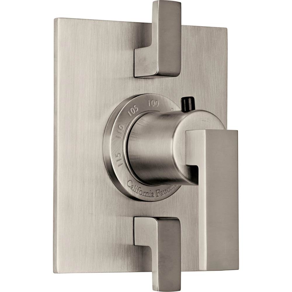 California Faucets StyleTherm Trim Only with Dual Volume Control