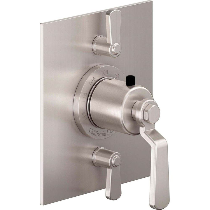 California Faucets StyleTherm Trim Only with Dual Volume Control