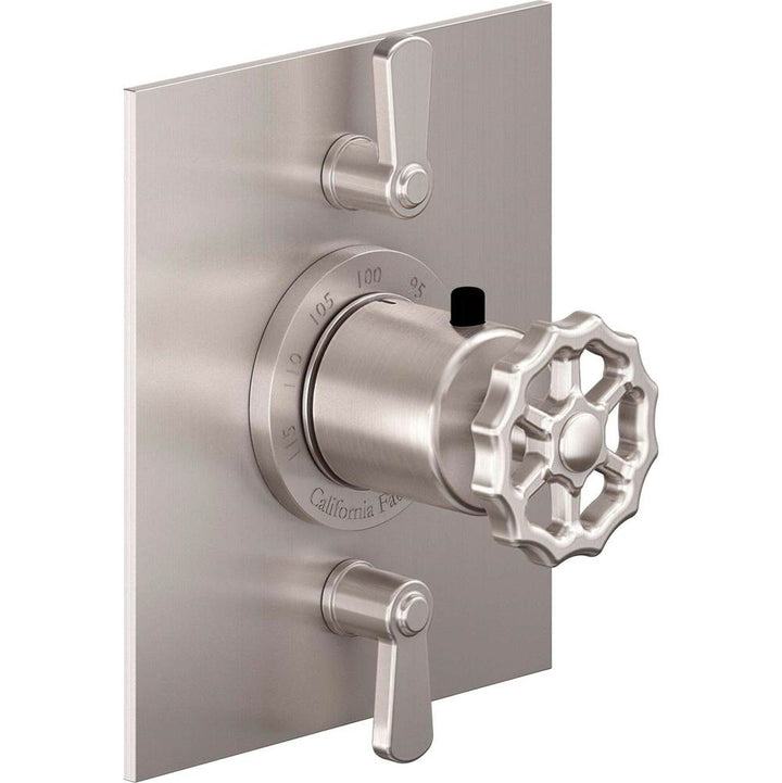 California Faucets StyleTherm Trim Only with Dual Volume Control