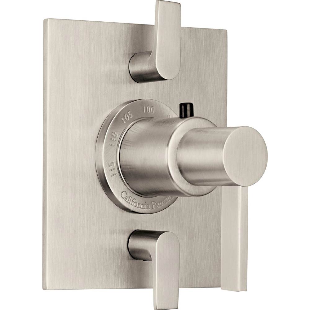 California Faucets StyleTherm Trim Only with Dual Volume Control