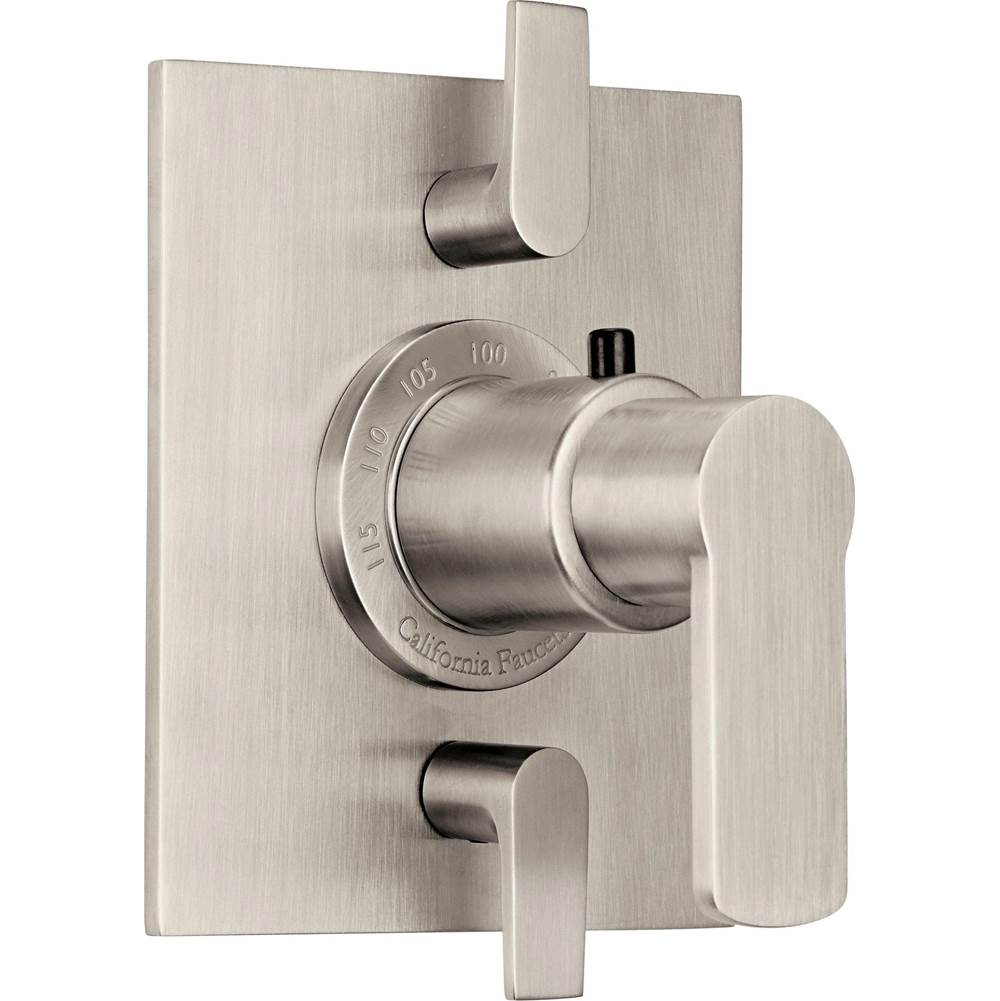 California Faucets StyleTherm Trim Only with Dual Volume Control