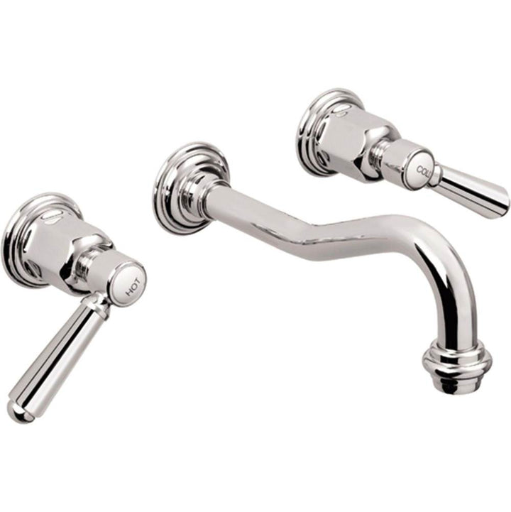 California Faucets Montecito Two Handle Lavatory Wall Faucet Trim Only