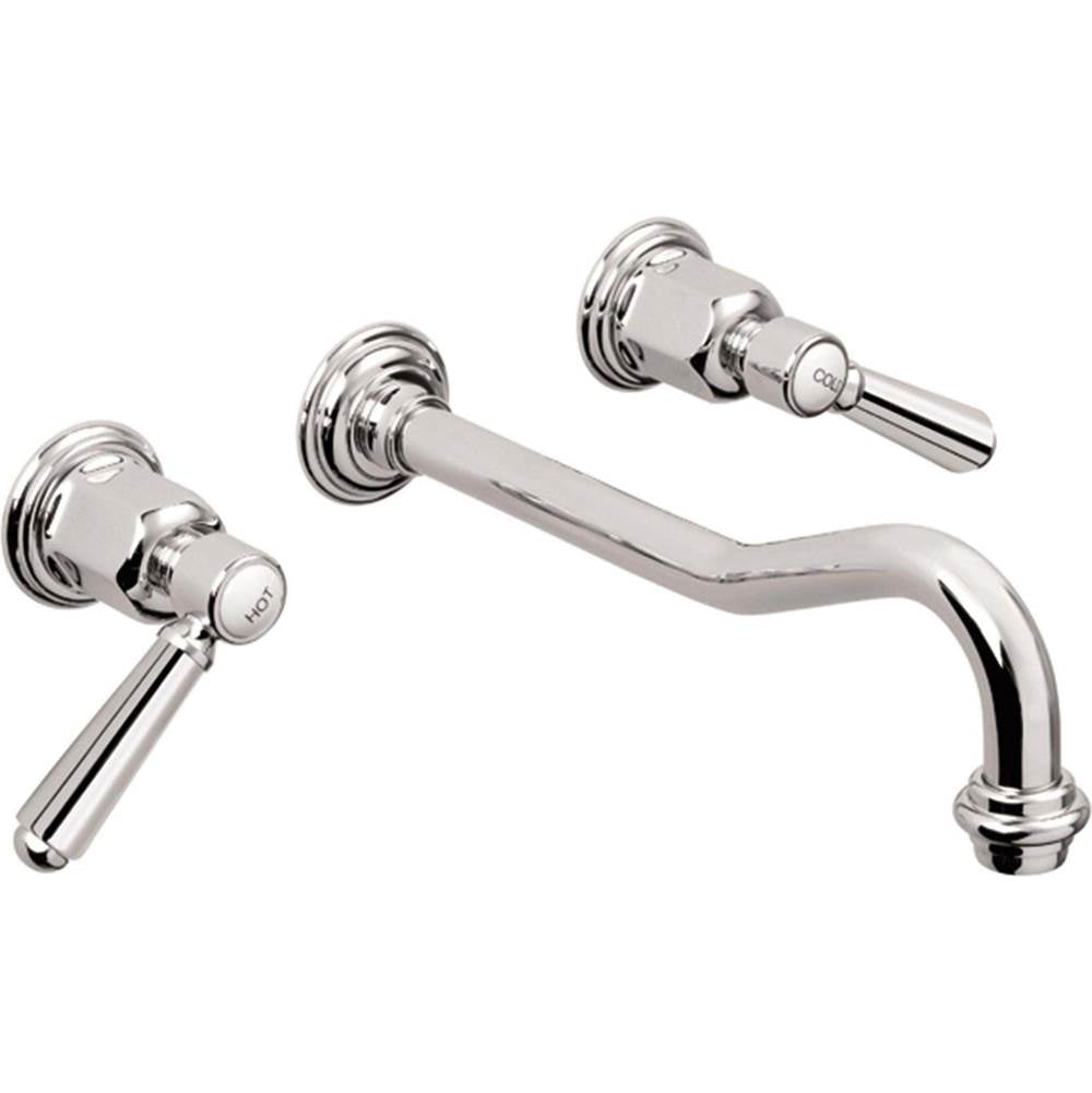 California Faucets Montecito Two Handle Lavatory Wall Faucet Trim Only