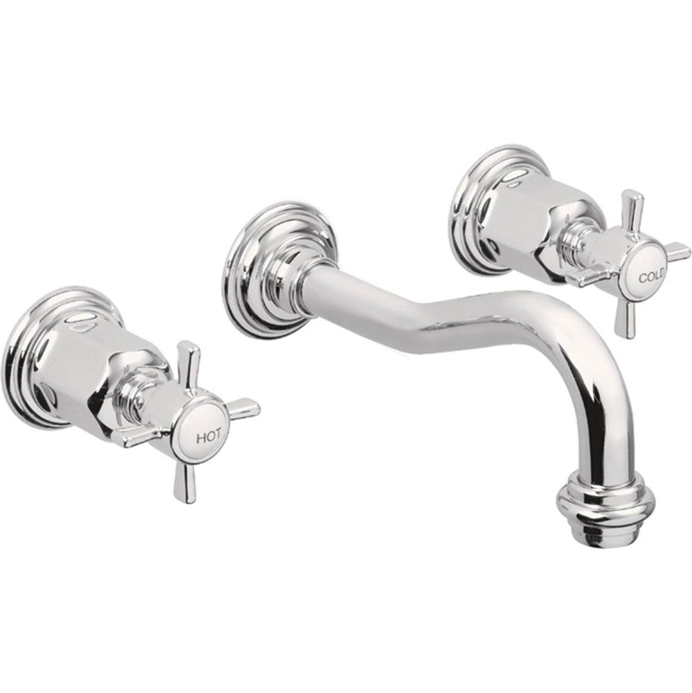 California Faucets Montecito Two Handle Lavatory Wall Faucet Trim Only