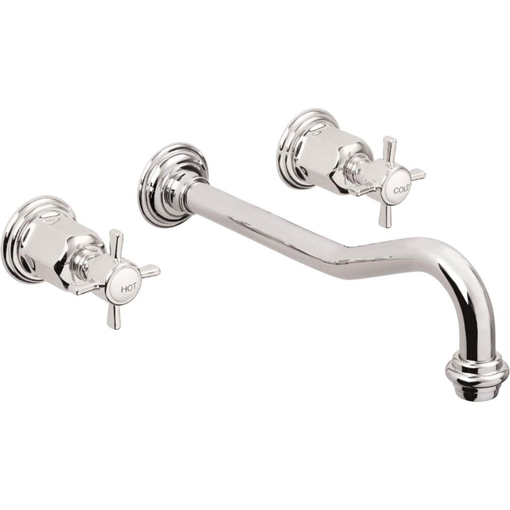 California Faucets Montecito Two Handle Lavatory Wall Faucet Trim Only
