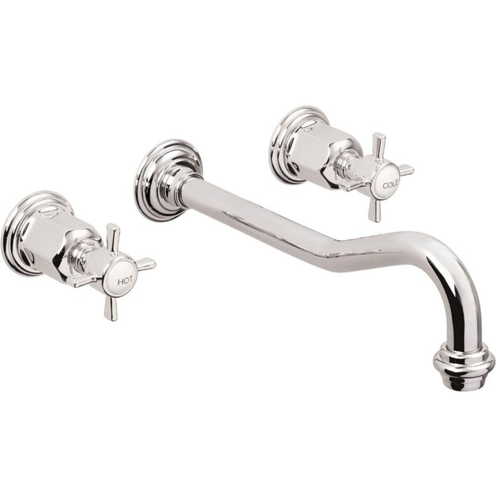 California Faucets Montecito Two Handle Lavatory Wall Faucet Trim Only