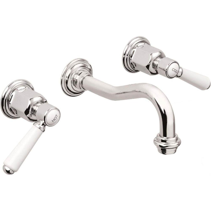 California Faucets Cardiff Two Handle Lavatory Wall Faucet Trim Only