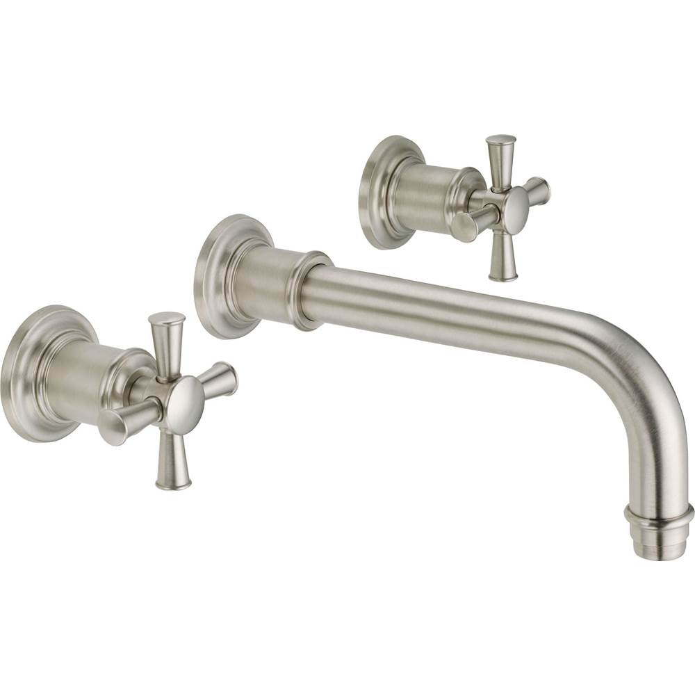 California Faucets Miramar Two Handle Lavatory Wall Faucet Trim Only