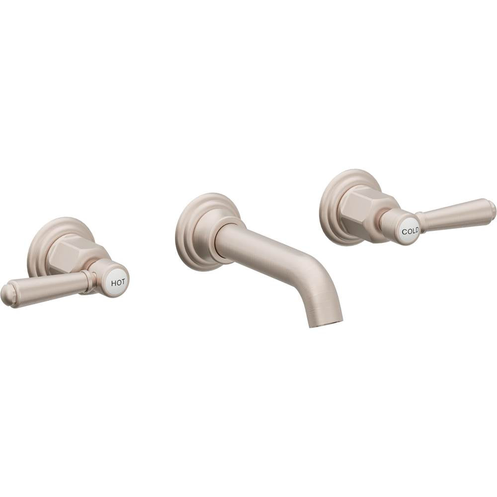 California Faucets Two Handle Lavatory Wall Faucet Trim Only