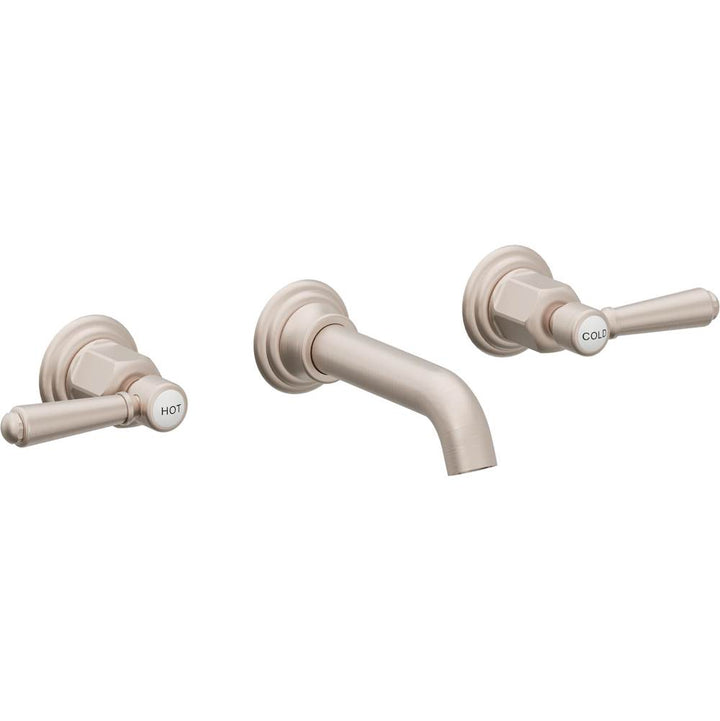 California Faucets Two Handle Lavatory Wall Faucet Trim Only