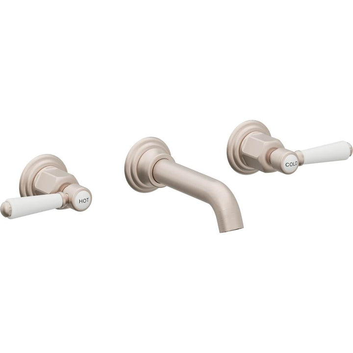 California Faucets Two Handle Lavatory Wall Faucet Trim Only