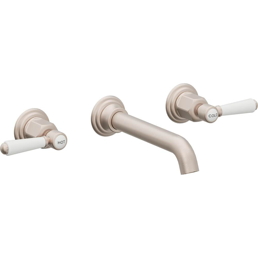 California Faucets Two Handle Lavatory Wall Faucet Trim Only