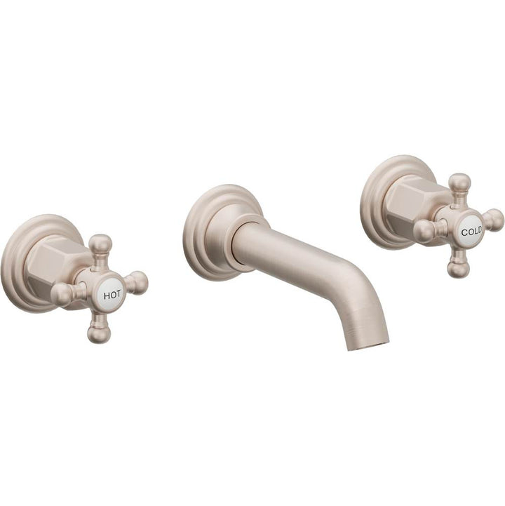 California Faucets Two Handle Lavatory Wall Faucet Trim Only