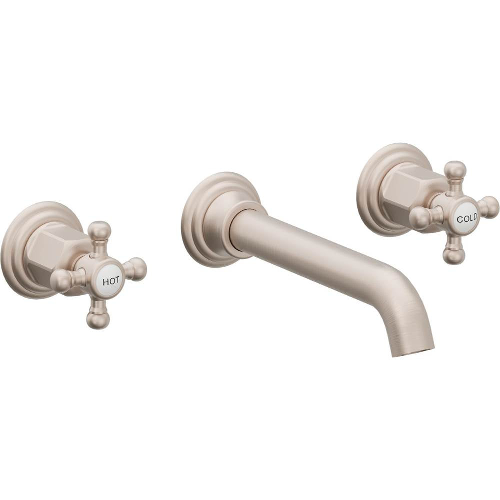 California Faucets Two Handle Lavatory Wall Faucet Trim Only