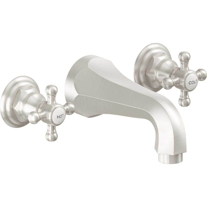California Faucets Del Mar Two Handle Lavatory Wall Faucet Trim Only