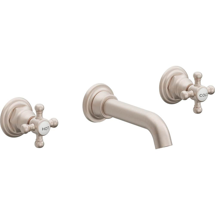 California Faucets Del Mar Two Handle Lavatory Wall Faucet Trim Only