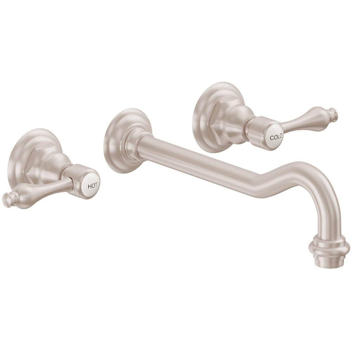 California Faucets Salinas Two Handle Lavatory Wall Faucet Trim Only