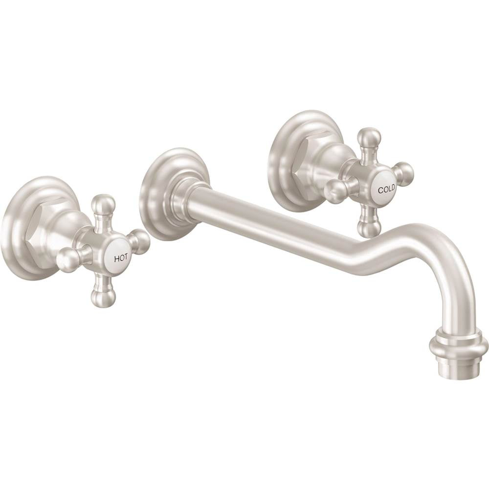 California Faucets Salinas Two Handle Lavatory Wall Faucet Trim Only
